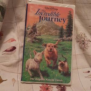 The incredible journey VHS tape